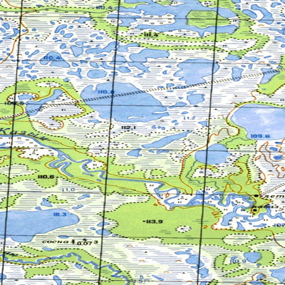 Avenza Systems Inc. Soviet Genshtab: p42-023-3_4 digital map
