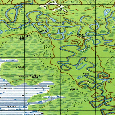 Avenza Systems Inc. Soviet Genshtab: p43-138-3_4 digital map