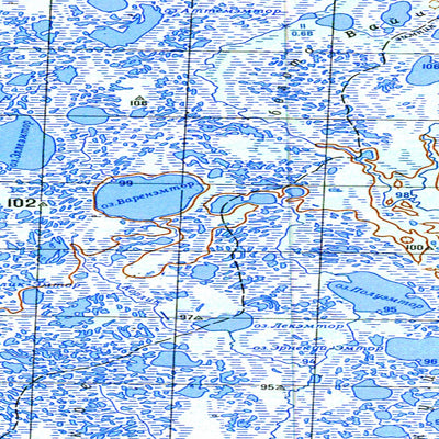Avenza Systems Inc. Soviet Genshtab - p44-23-24 - Russia digital map