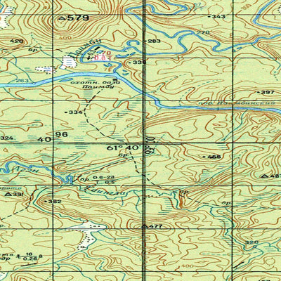 Avenza Systems Inc. Soviet Genshtab - p47-21-22 - Russia digital map