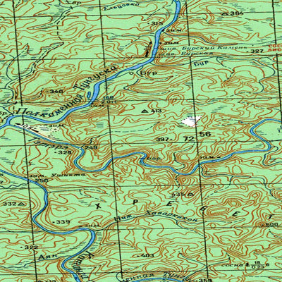 Avenza Systems Inc. Soviet Genshtab - p48-31-32 - Russia digital map