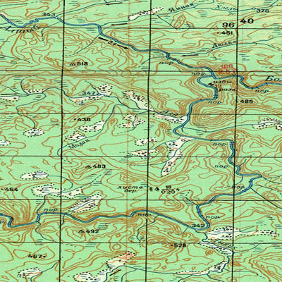 Avenza Systems Inc. Soviet Genshtab - p48-33-34 - Russia digital map