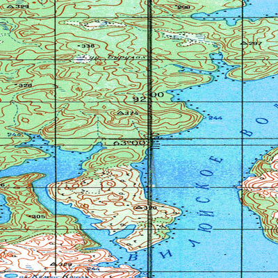 Avenza Systems Inc. Soviet Genshtab - p49-09-10 - Russia digital map