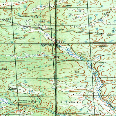 Avenza Systems Inc. Soviet Genshtab - p50-13-14 - Russia digital map