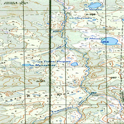 Avenza Systems Inc. Soviet Genshtab - p51-09-10 - Russia digital map