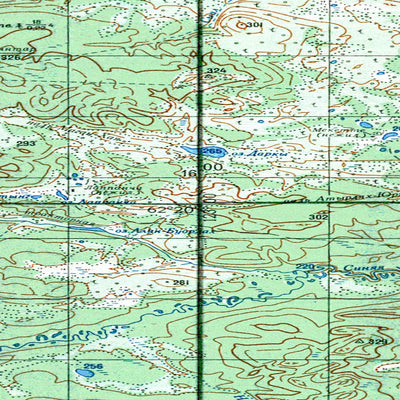 Avenza Systems Inc. Soviet Genshtab - p51-15-16 - Russia digital map