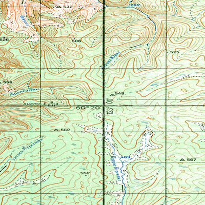 Avenza Systems Inc. Soviet Genshtab - p51-33-34 - Russia digital map