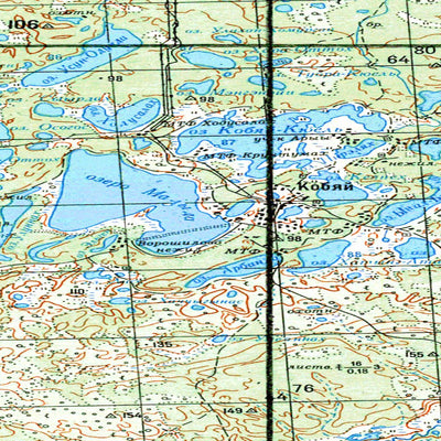 Avenza Systems Inc. Soviet Genshtab - p52-01-02 - Russia digital map