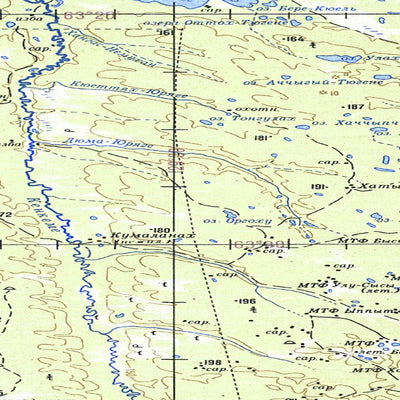 Avenza Systems Inc. Soviet Genshtab - p52-1_2 - Russia digital map