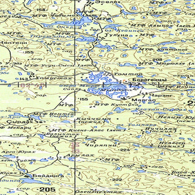 Avenza Systems Inc. Soviet Genshtab - p52-1_2 - Russia digital map