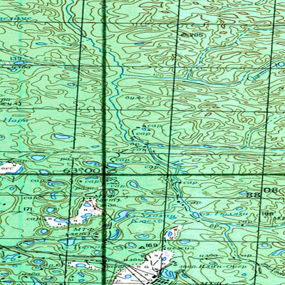 Avenza Systems Inc. Soviet Genshtab - p52-11-12 - Russia digital map