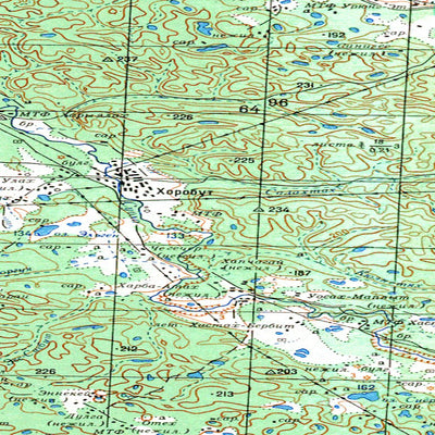 Avenza Systems Inc. Soviet Genshtab - p52-23-24 - Russia digital map