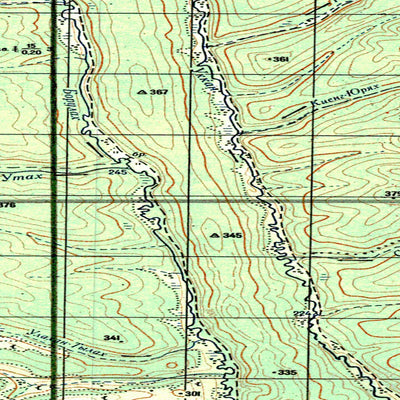 Avenza Systems Inc. Soviet Genshtab - p52-33-34 - Russia digital map