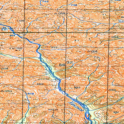 Avenza Systems Inc. Soviet Genshtab - p53-03-04 - Russia digital map