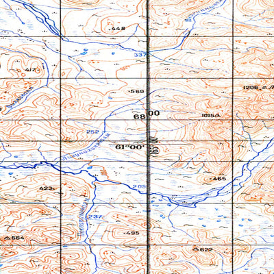 Avenza Systems Inc. Soviet Genshtab - p58-27-28 - Russia digital map
