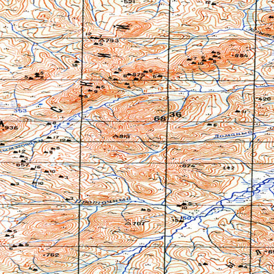 Avenza Systems Inc. Soviet Genshtab - p58-27-28 - Russia digital map