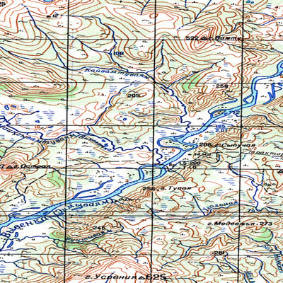 Avenza Systems Inc. Soviet Genshtab - p58-33-34 - Russia digital map