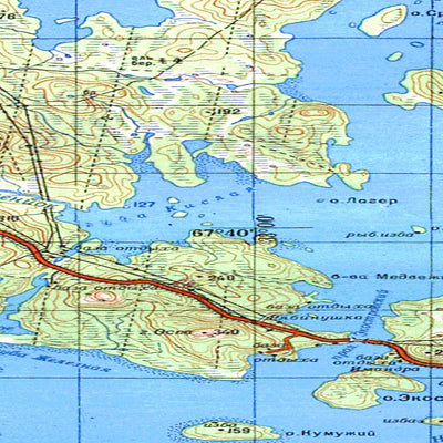 Avenza Systems Inc. Soviet Genshtab - q36-03-04 - Russia digital map