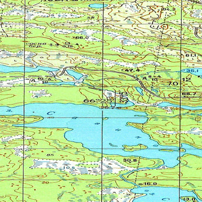 Avenza Systems Inc. Soviet Genshtab: q36-055-3_4 digital map