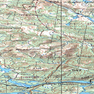 Avenza Systems Inc. Soviet Genshtab - q36-1_2 - Russia digital map
