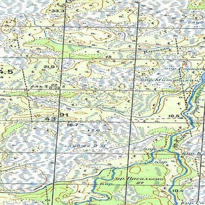 Avenza Systems Inc. Soviet Genshtab: q36-130-3_4 digital map