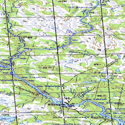 Avenza Systems Inc. Soviet Genshtab - q37-13-14 - Russia digital map