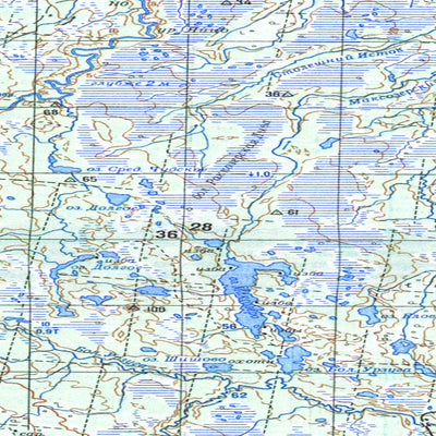 Avenza Systems Inc. Soviet Genshtab - q37-33-34 - Russia digital map
