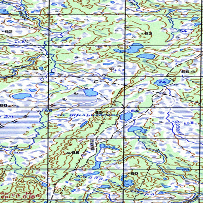 Avenza Systems Inc. Soviet Genshtab - q38-15-16 - Russia digital map