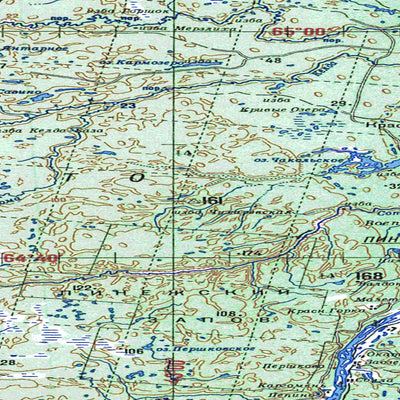 Avenza Systems Inc. Soviet Genshtab - q38-3_4 - Russia digital map