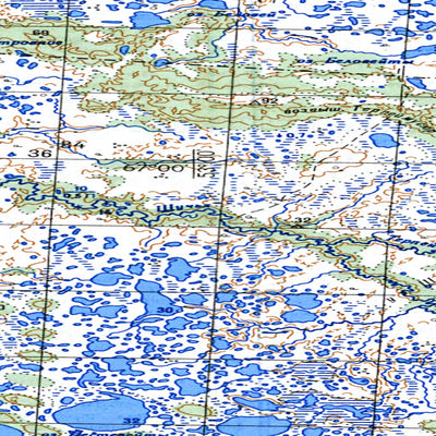 Avenza Systems Inc. Soviet Genshtab - q39-11-12 - Russia digital map