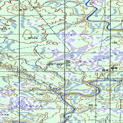 Avenza Systems Inc. Soviet Genshtab - q39-21-22 - Russia digital map