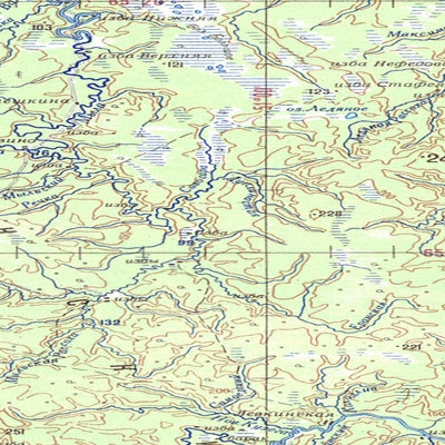 Avenza Systems Inc. Soviet Genshtab - q39-3_4 - Russia digital map