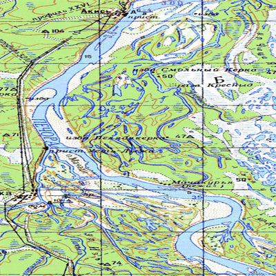 Avenza Systems Inc. Soviet Genshtab - q40-21-22 - Russia digital map
