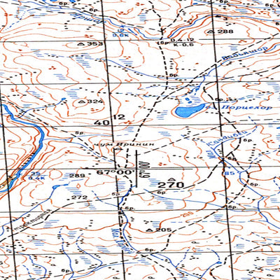 Avenza Systems Inc. Soviet Genshtab - q42-07-08 - Russia digital map