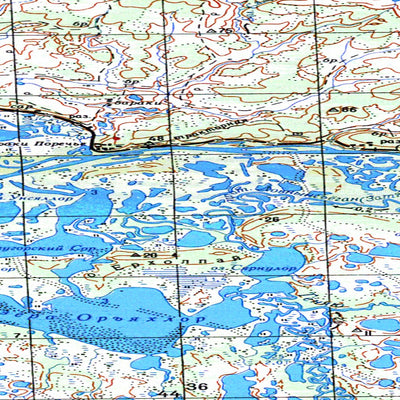 Avenza Systems Inc. Soviet Genshtab - q42-13-14 - Russia digital map