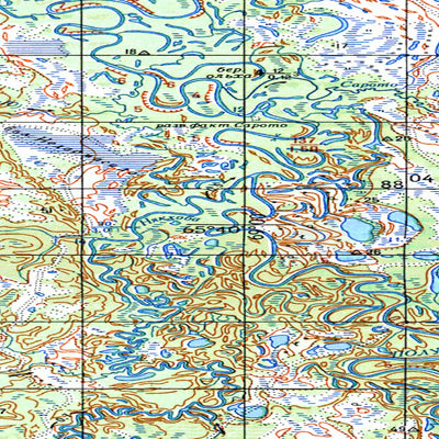 Avenza Systems Inc. Soviet Genshtab - q42-21-22 - Russia digital map