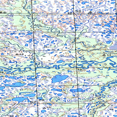 Avenza Systems Inc. Soviet Genshtab - q44-25-26 - Russia digital map