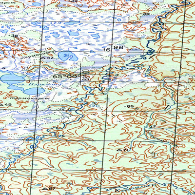 Avenza Systems Inc. Soviet Genshtab - q44-29-30 - Russia digital map