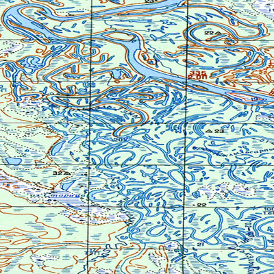 Avenza Systems Inc. Soviet Genshtab - q44-33-34 - Russia digital map