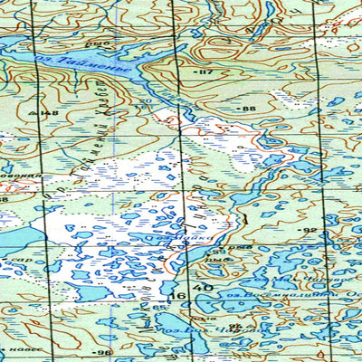 Avenza Systems Inc. Soviet Genshtab - q45-07-08 - Russia digital map