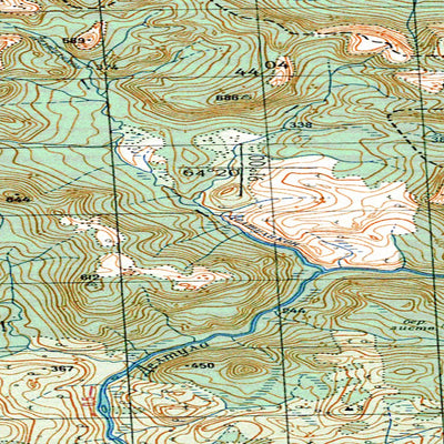 Avenza Systems Inc. Soviet Genshtab - q46-31-32 - Russia digital map