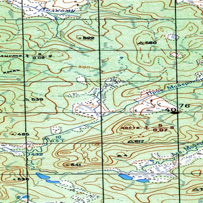 Avenza Systems Inc. Soviet Genshtab - q48-15-16 - Russia digital map
