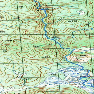 Avenza Systems Inc. Soviet Genshtab - q49-19-20 - Russia digital map