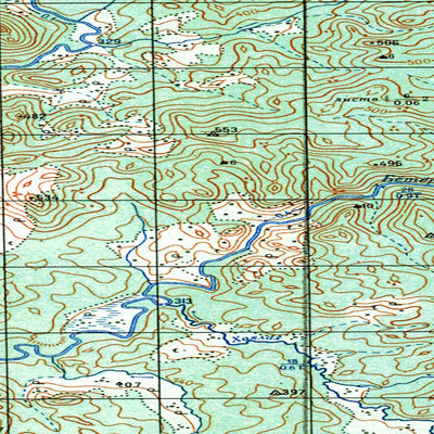 Avenza Systems Inc. Soviet Genshtab - q49-33-34 - Russia digital map