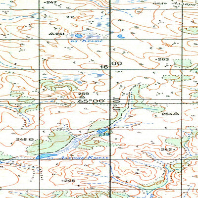 Avenza Systems Inc. Soviet Genshtab - q50-27-28 - Russia digital map