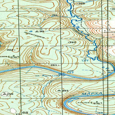 Avenza Systems Inc. Soviet Genshtab - q50-27-28 - Russia digital map
