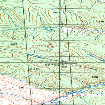 Avenza Systems Inc. Soviet Genshtab - q51-01-02 - Russia digital map