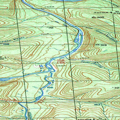 Avenza Systems Inc. Soviet Genshtab - q51-01-02 - Russia digital map