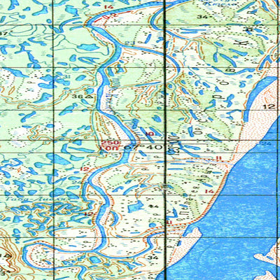 Avenza Systems Inc. Soviet Genshtab - q51-03-04 - Russia digital map