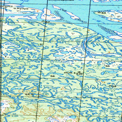 Avenza Systems Inc. Soviet Genshtab - q51-35-36 - Russia digital map